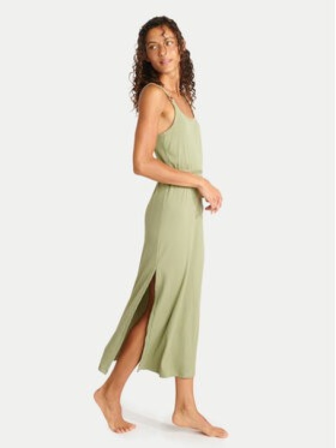 Banana Moon Sukienka letnia Yaquina Amaria MGC27 Zielony Regular Fit