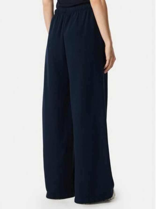 Tommy Jeans Spodnie dresowe Script DW0DW23398 Granatowy Wide Leg