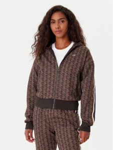 Lacoste Bluza SF7606 Brązowy Regular Fit