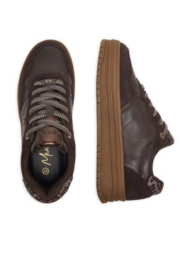 MEXX Sneakersy EO-MI001006463W Brązowy