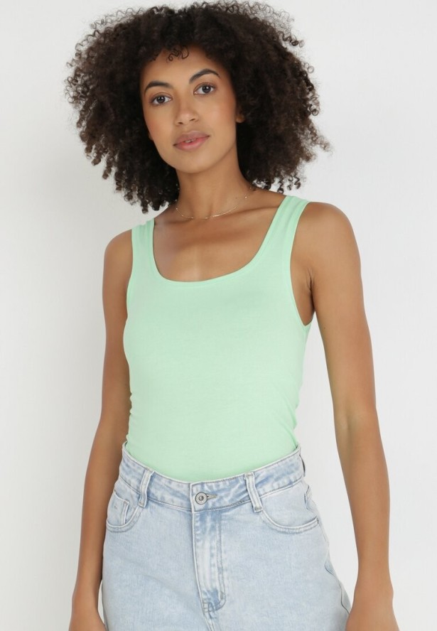 Jasnozielony Top Alethionis