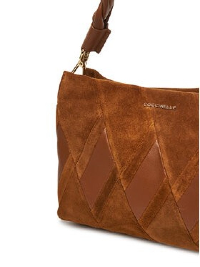 Coccinelle Torebka T66 Boheme New Geomet Patch E1 T66 58 01 01 Brązowy