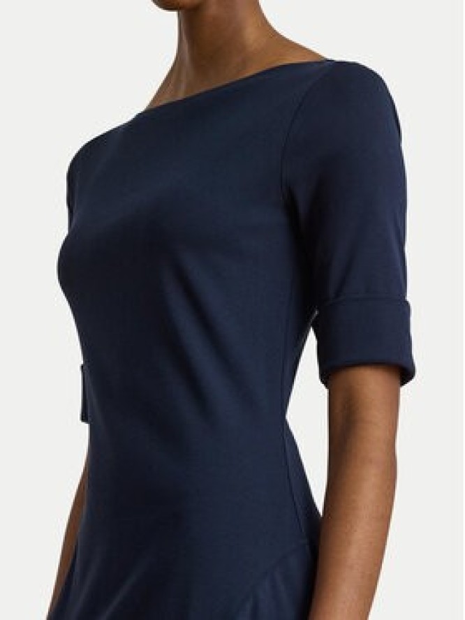 LAUREN RALPH LAUREN Sukienka koktajlowa Munzie 200973599005 Granatowy Regular Fit