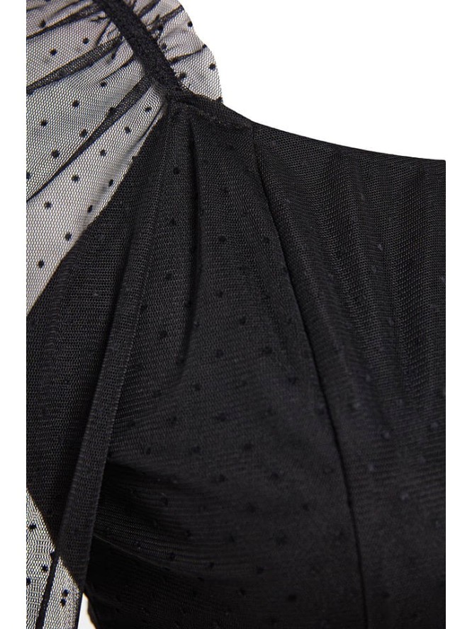 trendyol Bluzka w kolorze czarnym rozmiar: 42