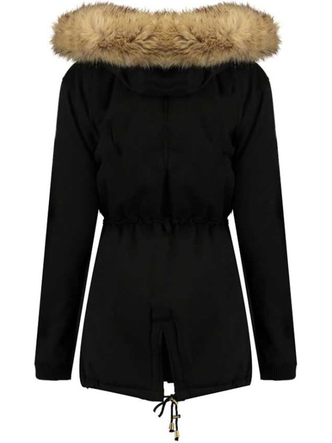 Geographical Norway Kurtka zimowa "Ampuria" w kolorze czarnym rozmiar: XXL