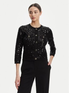 Marella Kardigan Siena1 2523346094 Czarny Regular Fit