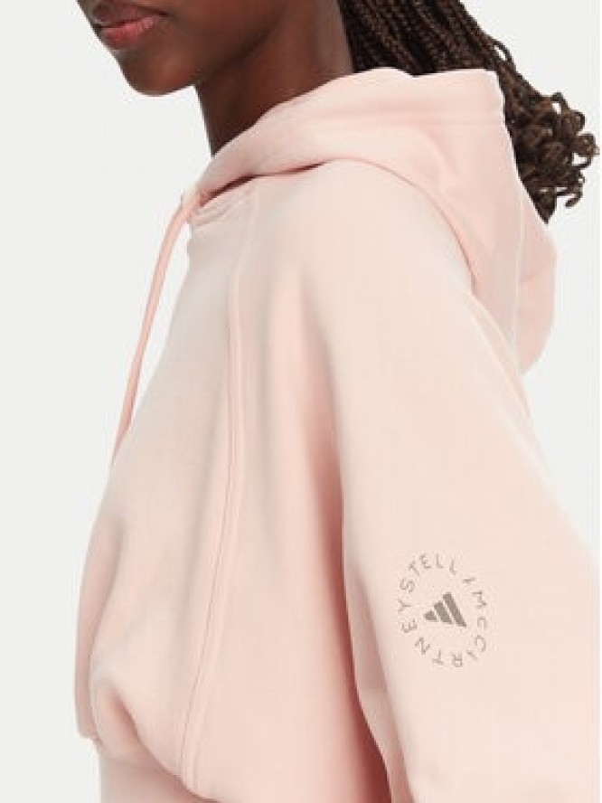 adidas by Stella McCartney Bluza JJ4161 Różowy Loose Fit