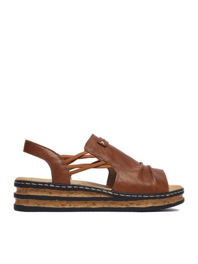 Rieker Sandały CEO-62962-22 Brązowy