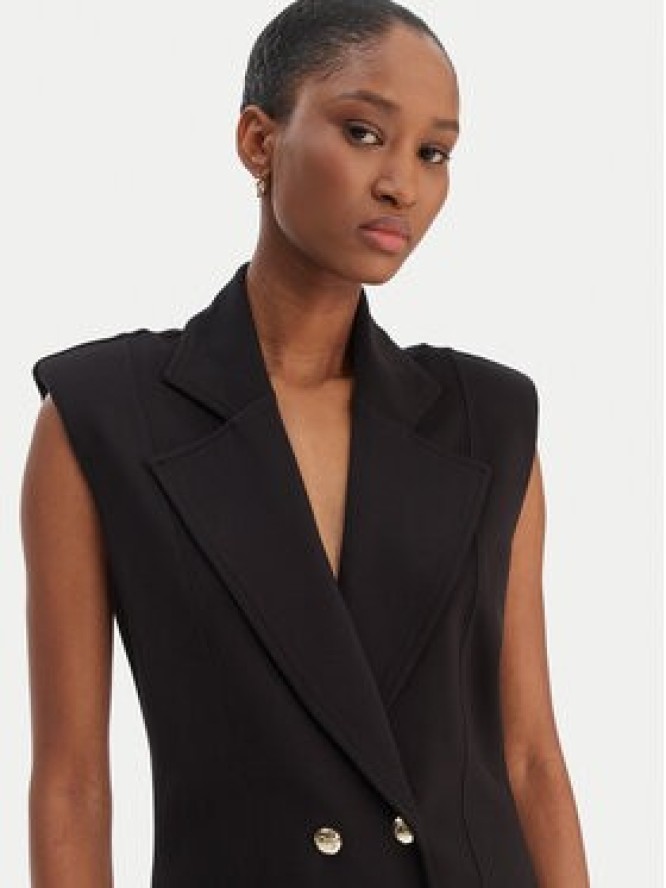 Liu Jo Sport Kamizelka TA6025 JS182 Czarny Regular Fit