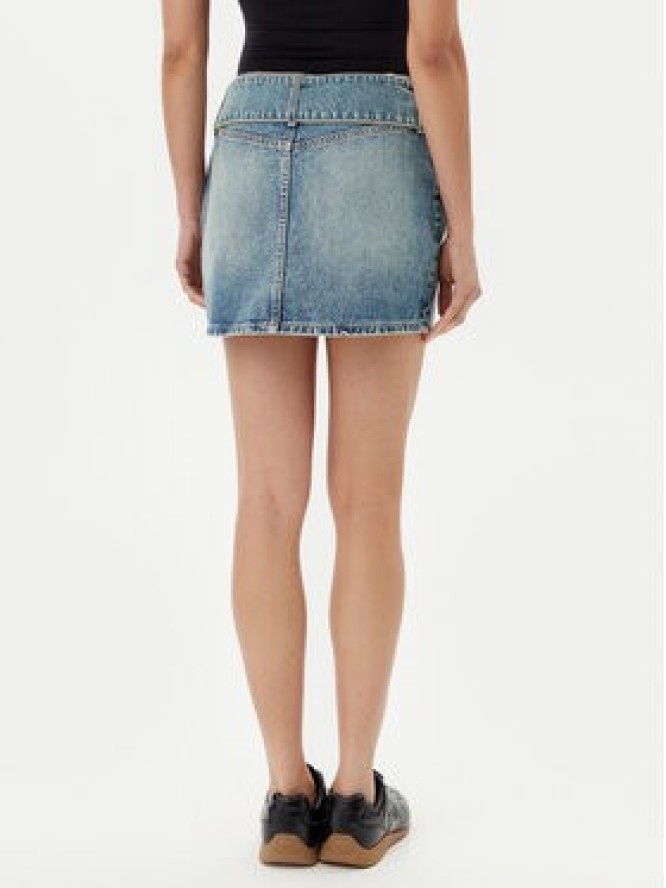 HUGO Spódnica jeansowa Gamini 50541549 Niebieski Regular Fit