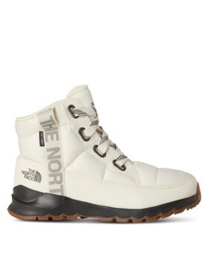 The North Face Śniegowce Thermoball Lace Up Luxe Wp NF0A817WQ4C1 Kremowy