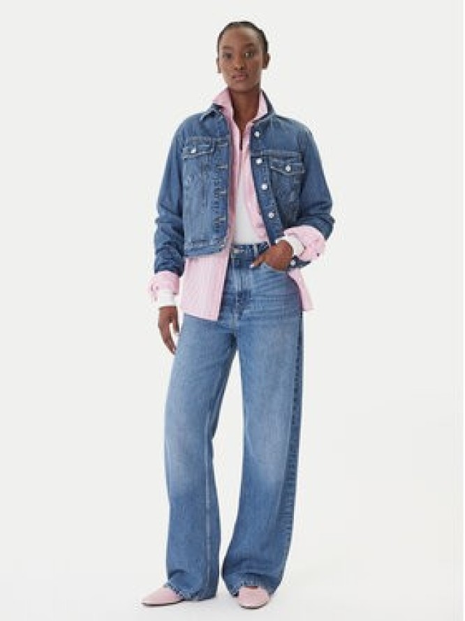 Tommy Jeans Kurtka jeansowa Classic DW0DW22988 Niebieski Regular Fit