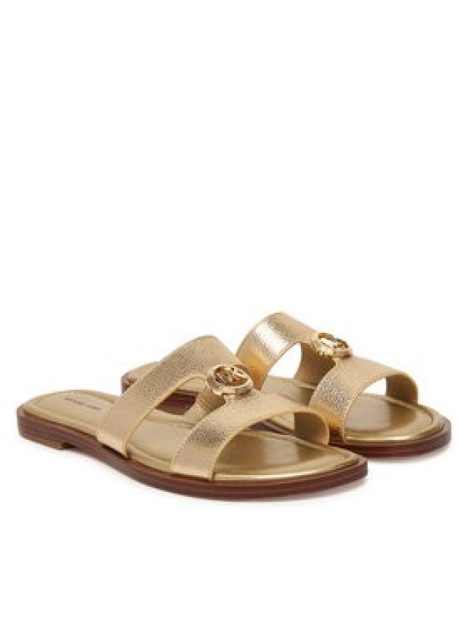 MICHAEL Michael Kors Klapki Ering Flat 40S6ERFS2M Złoty