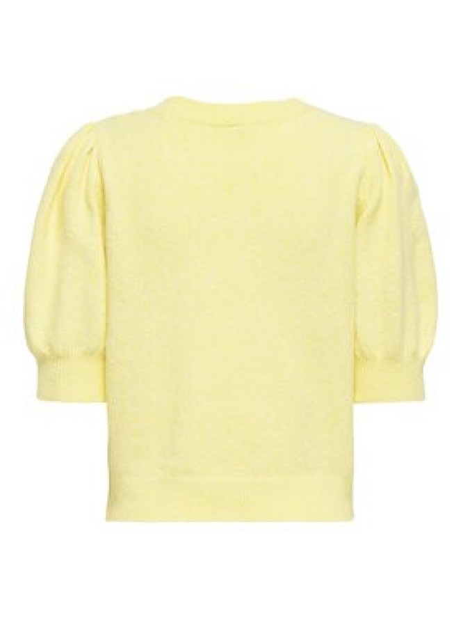ONLY Sweter Rica 15318551 Żółty Regular Fit