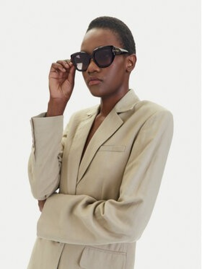 Tom Ford Okulary przeciwsłoneczne Satzman FT1192 01B Czarny