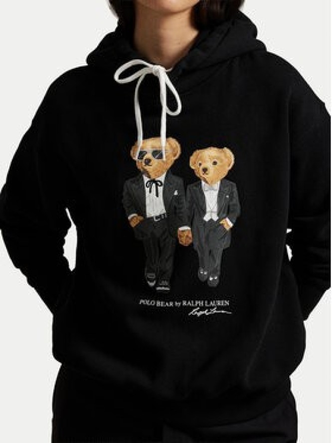 Polo Ralph Lauren Bluza 211A87106001 Czarny Relaxed Fit