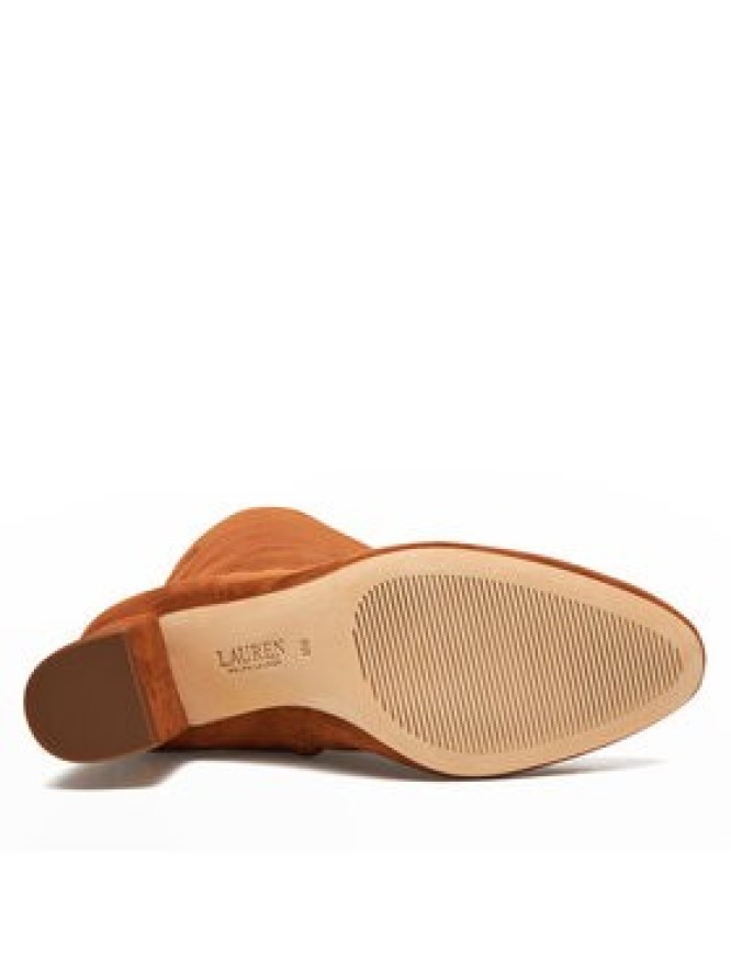 LAUREN RALPH LAUREN Kozaki Kellie 802967843002 Brązowy