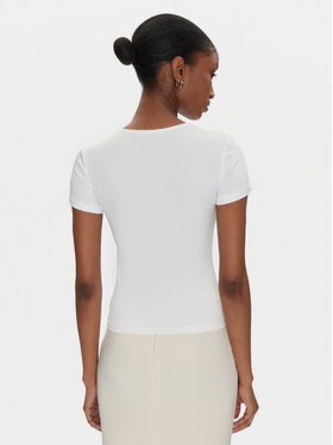 Rinascimento Bluzka CFC0122547003 Biały Regular Fit