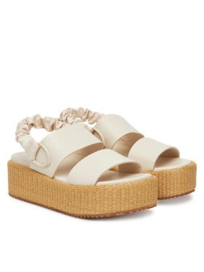 Blauer Sandały S5OPAL04/RAF Écru