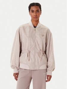 Guess Kurtka przejściowa V5YL11 WHFU0 Beżowy Regular Fit