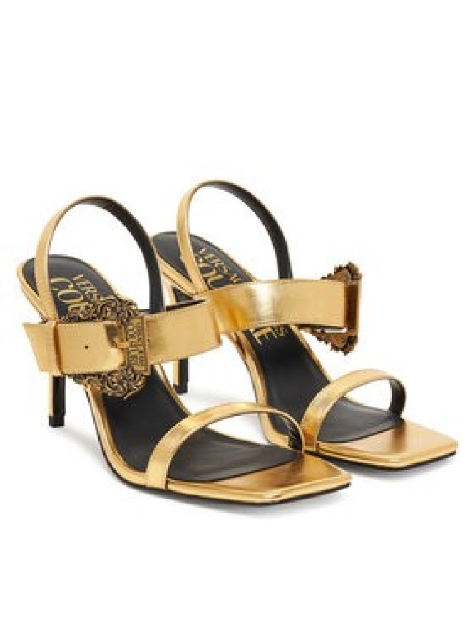 Versace Jeans Couture Sandały 79VA3S71 Złoty