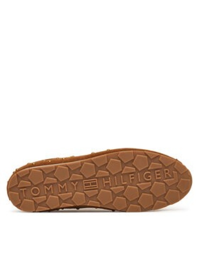 Tommy Hilfiger Sneakersy Th Bella Low Profile Studs FW0FW09882 Brązowy