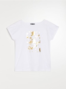 Koszulka z nadrukiem - biały