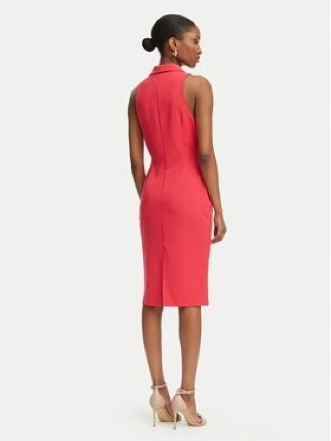 Rinascimento Sukienka koktajlowa CFC0019846002 Różowy Regular Fit