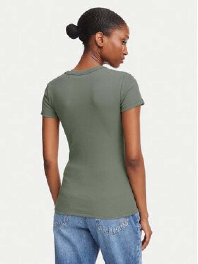 HUGO T-Shirt Easy 50523924 Zielony Slim Fit