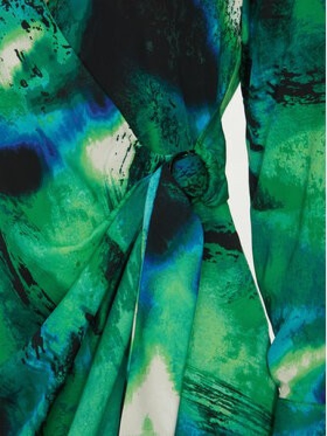 DKNY Sukienka koktajlowa DD4JYD34 Zielony Regular Fit