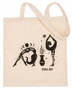 Shopperka materiałowa [DH] EKO beżowa wzór 27