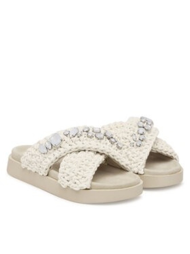 Inuikii Klapki Woven Stones 1004.003.0073 Biały