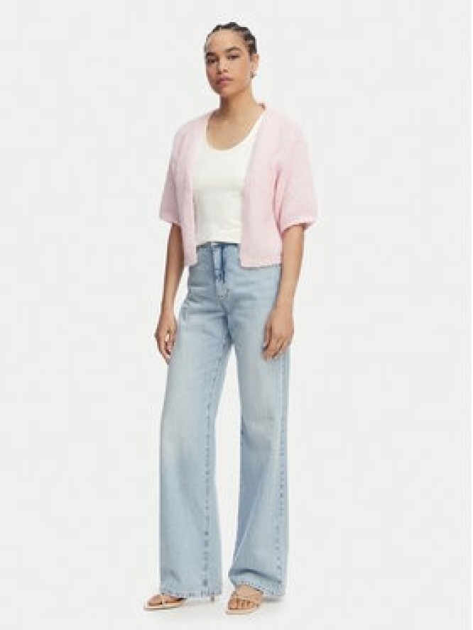 Vero Moda Kardigan Maybe 10348316 Różowy Regular Fit