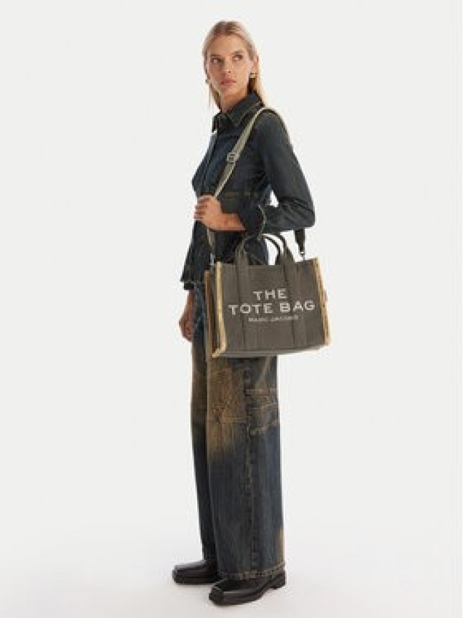 Marc Jacobs Torebka The Jacquard Medium Tote Bag M0017027 Khaki