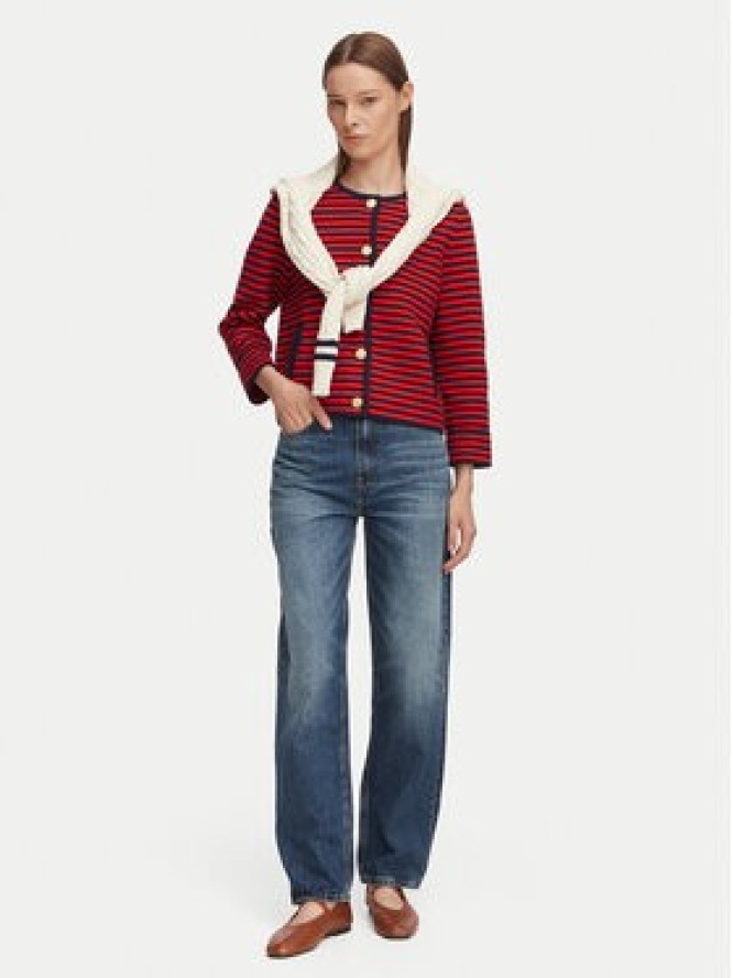 Tommy Hilfiger Kardigan WW0WW50088 Kolorowy Regular Fit