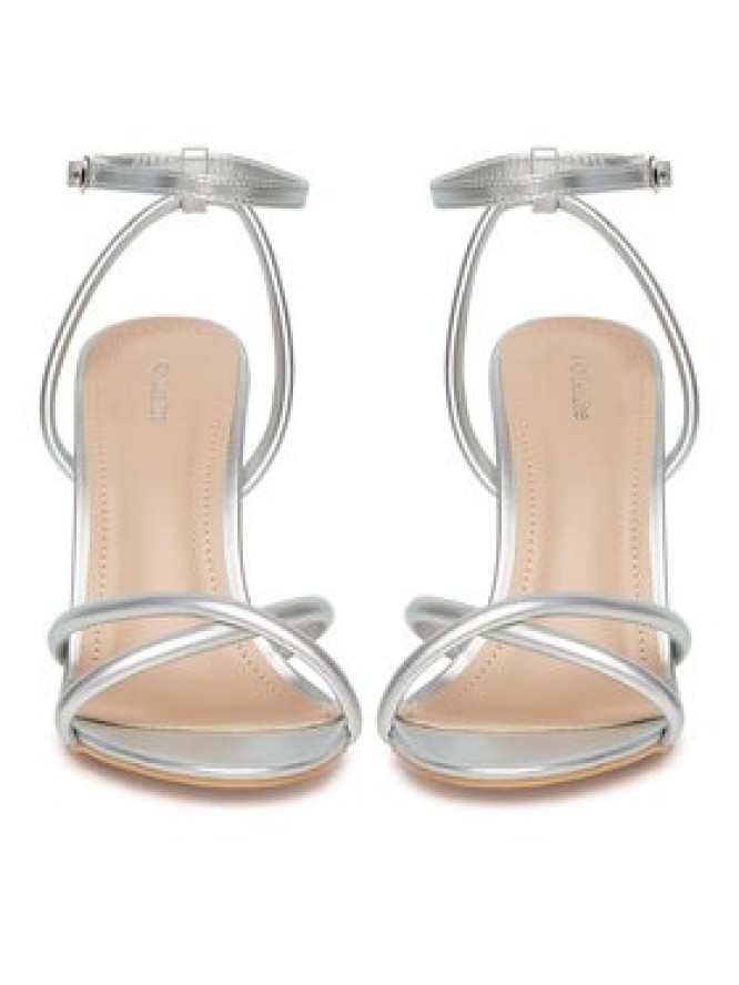 DeeZee Sandały F89725-61 Srebrny