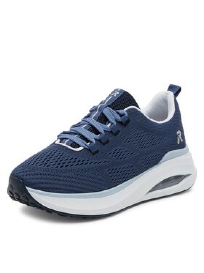 Rieker Revolution Lifestyle Sneakersy W2701-14 Granatowy