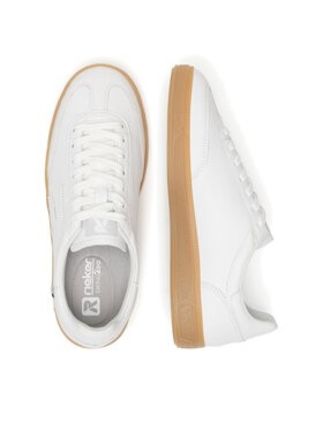 Rieker Revolution Lifestyle Sneakersy W2200-80 Biały