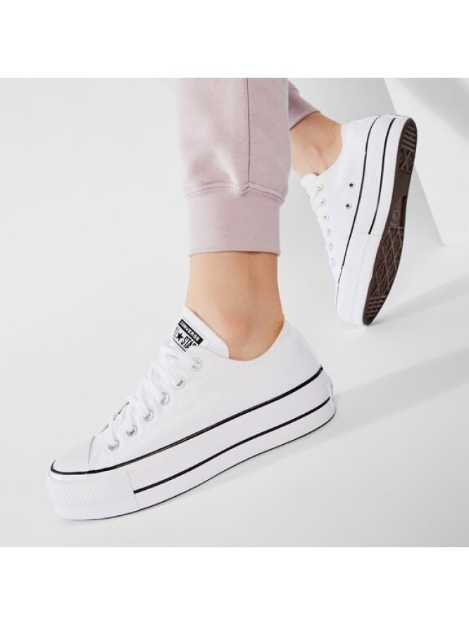 Converse Trampki Chuck Taylor All Star Lift Ox 560251C Biały