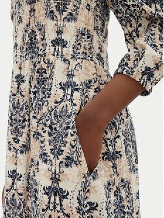 Fransa Sukienka letnia 20613512 Beżowy Regular Fit