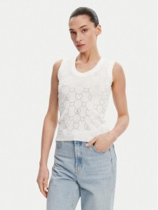 Fracomina Top FR25ST4003K414R9 Écru Regular Fit