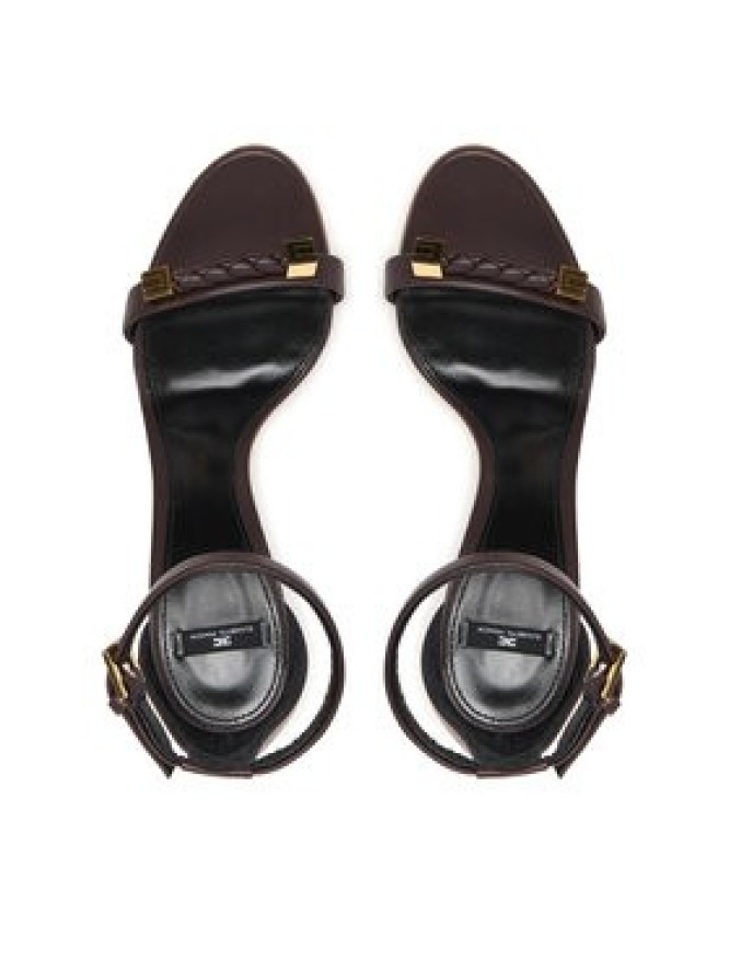 Elisabetta Franchi Sandały SA12L61E2 Brązowy