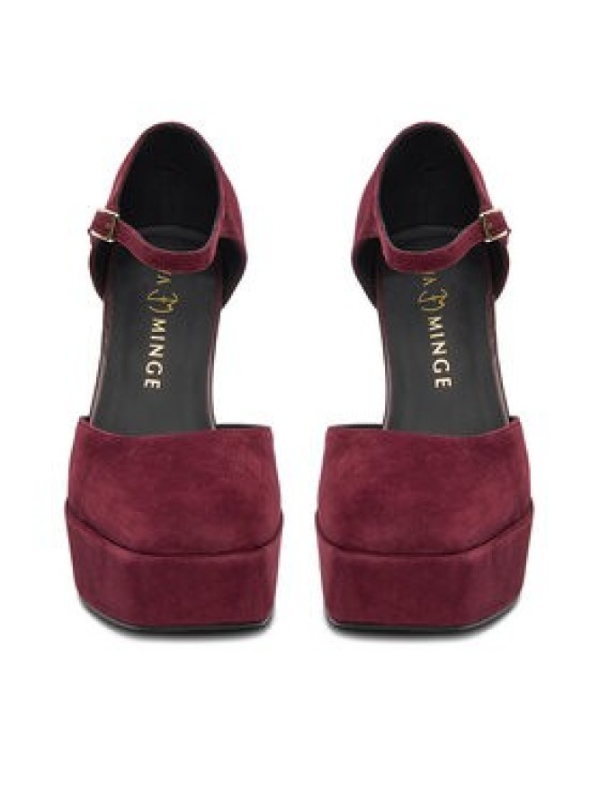 Eva Minge Czółenka EO-NIKI-E340-70H Bordowy