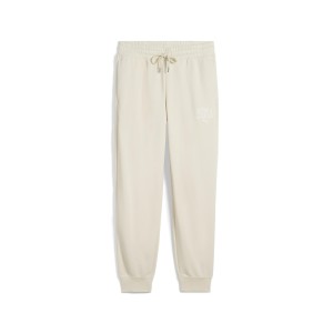 Damskie wygodne spodnie dresowe PUMA CLASS PUMA Alpine Snow White