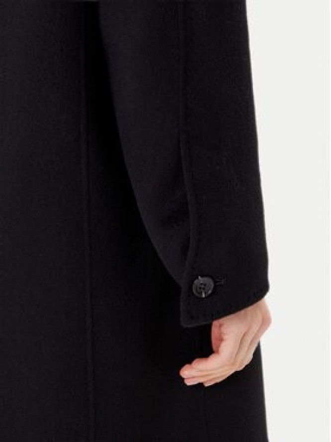 Marella Płaszcz wełniany Good 2523016031 Czarny Regular Fit