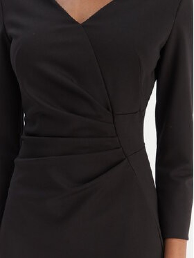 Rinascimento Sukienka koktajlowa CFC0126655003 Czarny Slim Fit