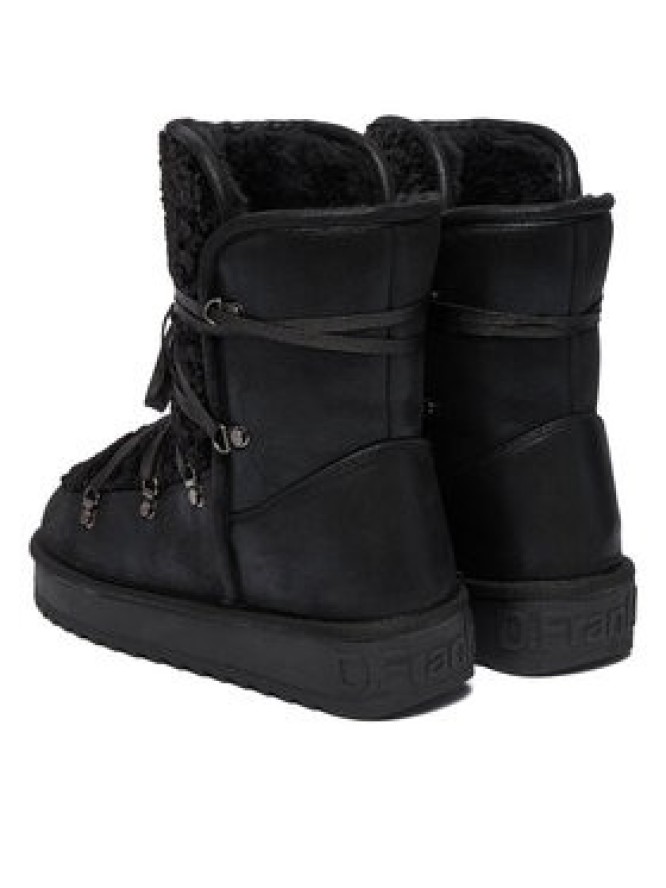 D.Franklin Śniegowce DFSH370004 Czarny