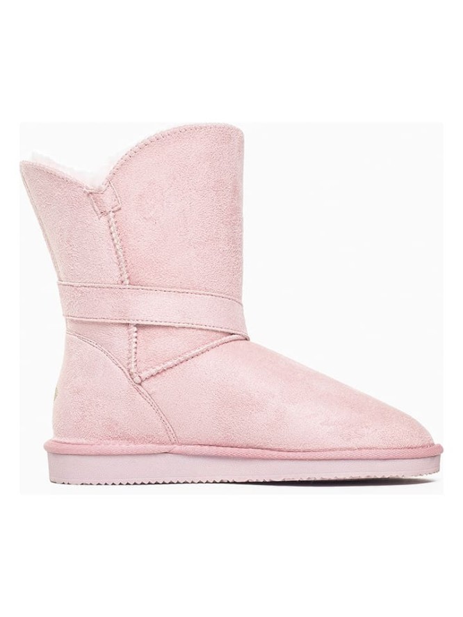 ISLAND BOOT Kozaki zimowe "Eveline" w kolorze jasnoróżowym rozmiar: 36