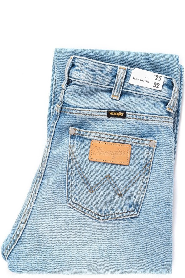 WRANGLER RETRO STRAIGHT BLUE HAWAII W238RI92F 112127877