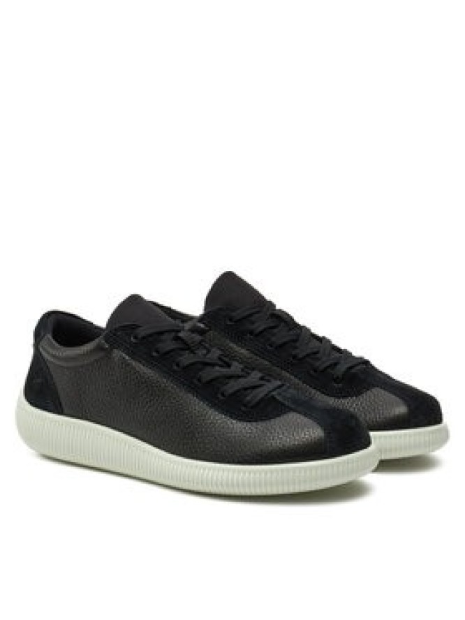 ECCO Sneakersy Soft Zero W 22025351052 Czarny